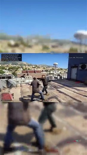 Michael’s Epic Fight Scene : Mr. Richardson   #gta