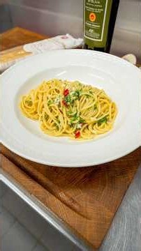 So wird Aglio Olio RICHTIG cremig! 🤌🍝 ⭐️
