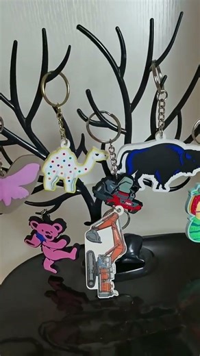 High-quality custom PVC keychains available!