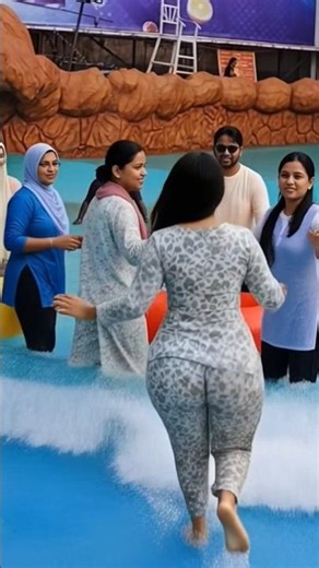 wave pool water park #dance #discoverthewonder #amusementpark #factshorts #love #waterparkhyderabad