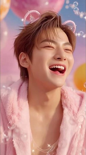 An Alien Laughing in a Fantasy Universe 👽🌌 #shorts #alienboy #fantasyspace #cosmicvibes