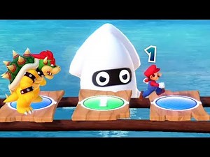 Super Mario Party Walkthrough Part 3 - Megafruit Paradise (4 Players)