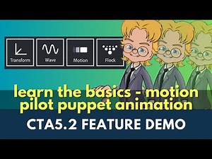 Motion Pilot Walk Through - Puppet Animation, Characters & Props, Cartoon Animator 5.2 #reallusion