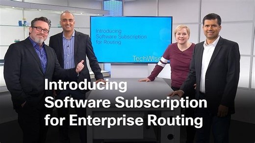 Introducing Software Subscriptions for Enterprise Routing on TechWiseTV - Cisco Video Portal