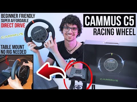 Direct Drive & Super Affordable? - 2024's Best Value Sim Racing Wheel! - Cammus C5 Review & Test