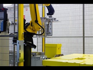 Palletizing Robot Handling a Variety of Boxes