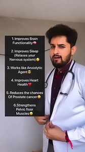 1.6M views · 28K reactions | Health benefits of Sex. Subscribe my YouTube channel and hit the bell button #explore #explorepage #instagood #reels #reelitfeel #drniranjansamani #dnsians #viralreels #trendingreels #trending | DrNiranjan Samani | Facebook