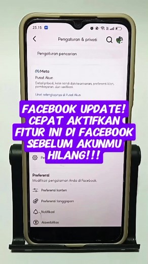 Cepat aktifkan fitur facebook ini, agar orang lain tidak bisa masuk ke akun facebook... #tutorial #facebook #facebookreels #facebookpage #tipsandtricks #tips #foryoupage #xyzbca #fypp #trendingvideo
