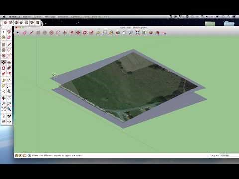 Tuto Sketchup - Modéliser un Terrain en 3D rapidement.