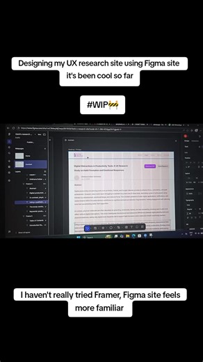 UX and Product Design Research: Figma vs Framer Tools