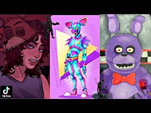 FNAF Art/Animation/Drawing - TikTok Compilation (Five Nights At Freddy’s) #9