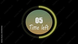 10 second Digital count down timer .Suitable for work out and also for GYM