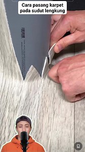 Cara pasang karpet pada sudut melengkung | Muhctar Abimanyu