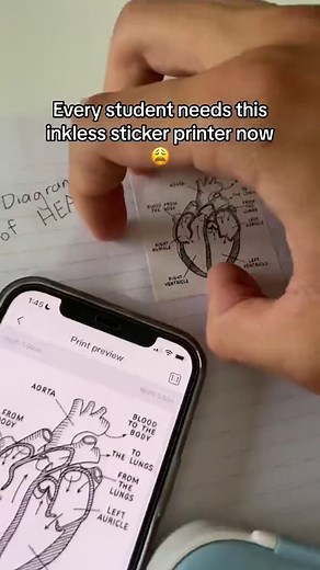 Every Student Needs This Inkless Sticker Printer Now