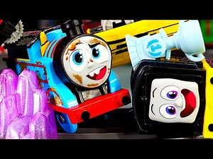 Thomas Trackmaster Crystal Caves 3 Pack Fail Reel & More Factory Errors