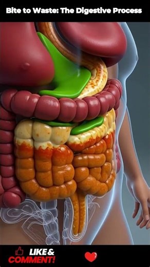 #HumanAnatomy #DigestiveSystem #EducationalContent