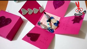 #DIY #Art and #Craft: How to make #basic #Explosion_Box #Tutorial . Full tutorial : https://www.youtube.com/watch?v=w3VMgcJbutw | DIY Paper Crafts & Origami