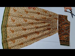 ✅The Easiest Way to Sew a Dress Of Any Size 💃Revealing the Great Secret Techniques☝️New Idea Dresses