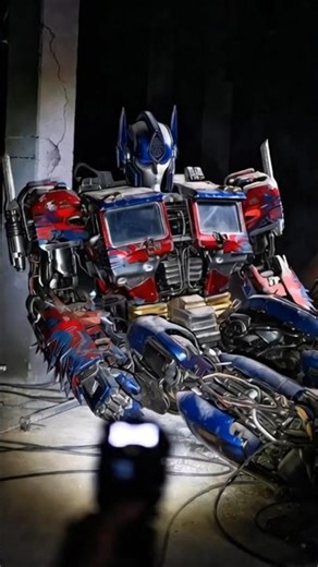 This Optimus Prime Robot Looks TOO Real 😱#shorts