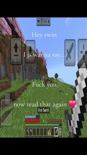 Love you twin ❤️❤️ #xyzbca #stretchtok #fy #minecraft #fyp | minecraft