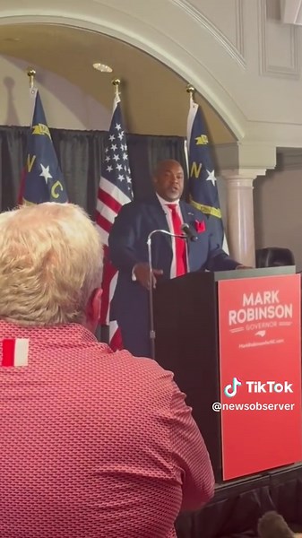 Clip of Republican Lt. Gov. Mark Robinson’s concession speech ahead of Josh Stein’s victory speech, acknowleding his defeat in the North Carolina governor’s race at a supporters rally in downtown Raleigh. #election2024 #ncelection #ncgop #markrobinson #markrobinson2024 #ncrepublican #ncgovernor