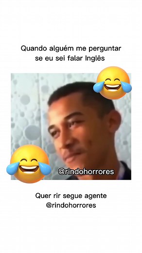 Você sabe falar Inglês eu 😂😂
