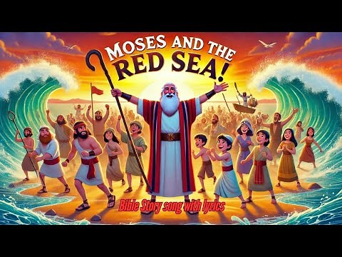 Moses and the Red Sea Song for Kids | Bible Story Song 🎵