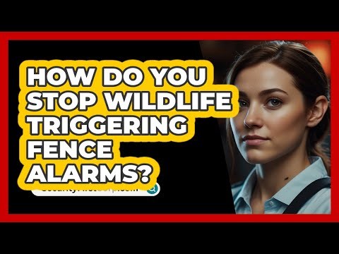 How Do You Stop Wildlife Triggering Fence Alarms? - SecurityFirstCorp.com