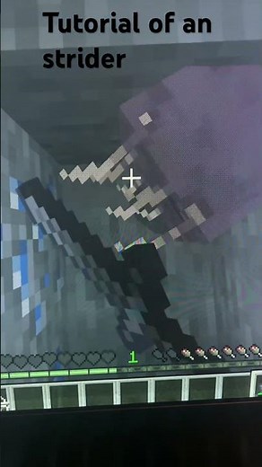 Tutorial of an strider #minecraft