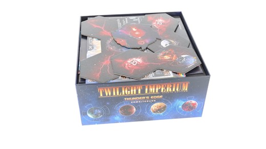 Feldherr Organizer Insert with Foam Tray for Twilight Imperium: Thunder’s Edge - Board Game Box