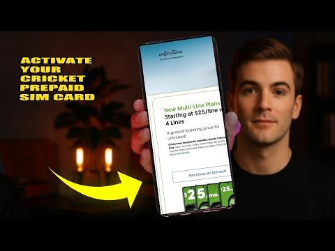 How To Activate Your Cricket Wireless Prepaid SIM Card 2025 (PREPAID ACTIVATION) (2026)