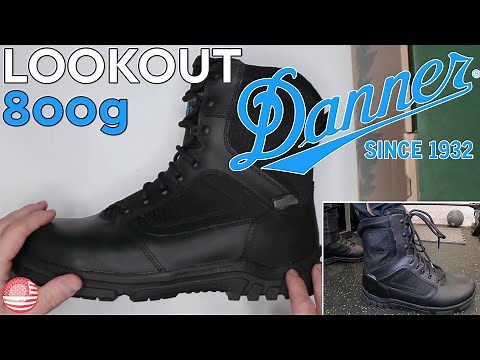 Danner Lookout 800g Review (Danner Tactical Boots Review)