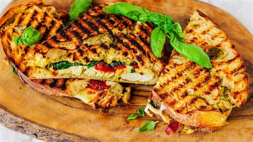 Chicken Pesto Panini Recipe