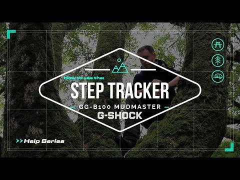 GG-B100 Mudmaster - How to use the Step Tracker