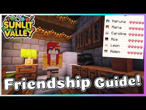 Villager Friendship Guide for Sunlit Valley