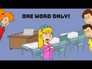 Lily Gets Grounded But Each Scene Has One Word Only