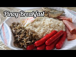 Pinoy Breakfast | Almusal | Taste Buds PH