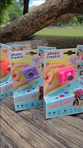 Unboxing Photo Creator Mini Cam from Canal Toys 📸 6 different styles and colors