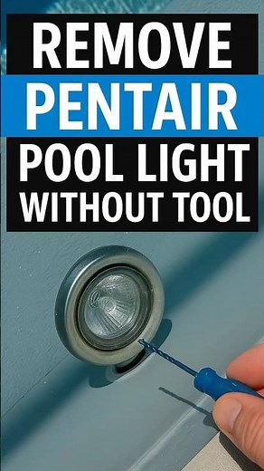 Pool Light Stuck? Here’s the Easiest Way to Remove It Without the Tool! #pool