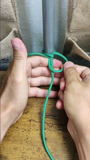 荷物をまとめたり支柱に結ぶ方法【男結び】 #キャンプ #結び方 #ロープワーク