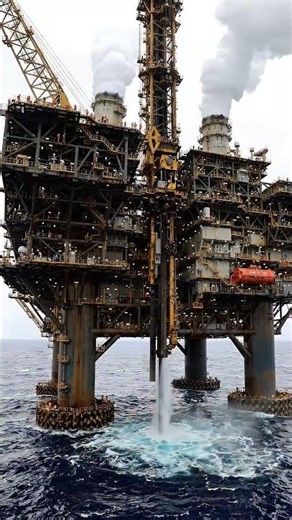 Inside the Operation: A Day on an Offshore Oil Rig 🛢️