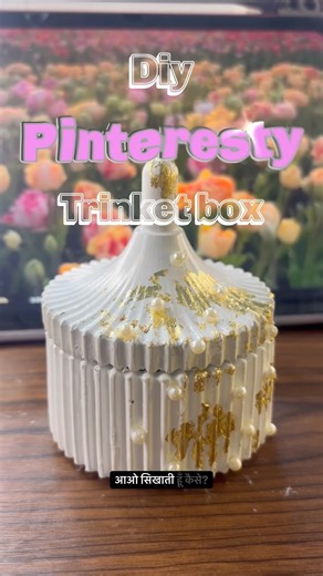 Diy Pinteresty trinket box🩷#art#artist#drawing#shorts#viral#trending#pinterest#youtubeshorts#yt