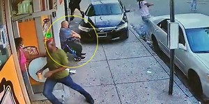 Disturbing Video Shows Girls Fighting in NYC Before One Tries to Run Over the Other... Kills 59-YO Man Sitting on His Walker Instead
