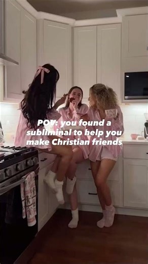 The Christian friendship subliminal you’ve been looking for 🕊️