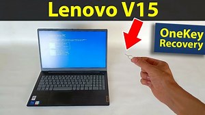 Lenovo V15 G2 ITL – How recover the operating system with OneKey Recovery
