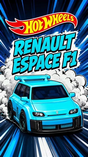 Renault Espace F1 Hot Wheels 🔥 La Monovolume più Folle di Sempre!