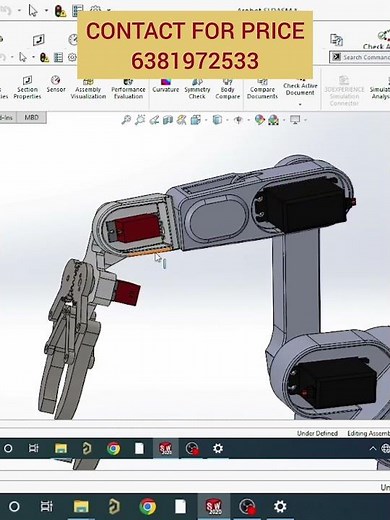 Affordable Robot Model for Students | Engineering Project for Sale | Full Demo