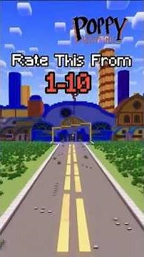 build poppy play time #minecraft #poppyplaytime