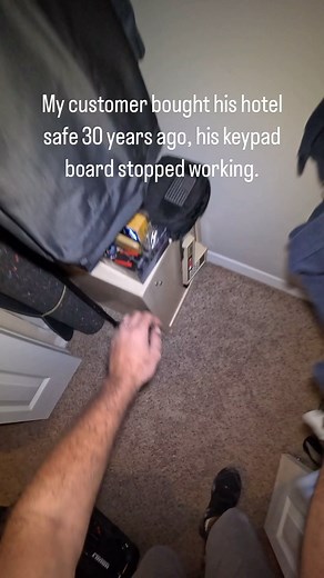 23K views · 20 reactions | Opening old hotel safe. #hotelsafe #oldsafe #antiquesafe #drilling | Miki Benyair | Facebook