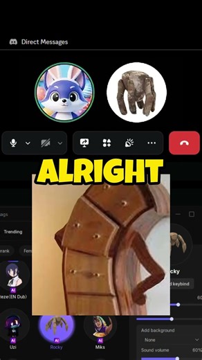 Trolling Discord Users with a Project Hail Mary Rocky Voice Changer (Hiding in the Closet… but…)